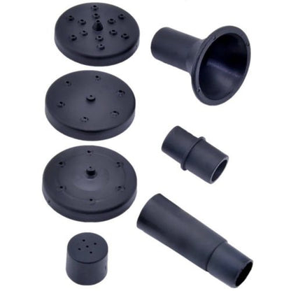 Panel Water Pump for Bird Bath Water Pump Kit - Solar Fountain 7V/140Ma Submersible Water Pump for Pool, Garden, Pond, 150L/H Max Flow, 16” Max Water Height, Outdoor Watering, 10Ft Cable
