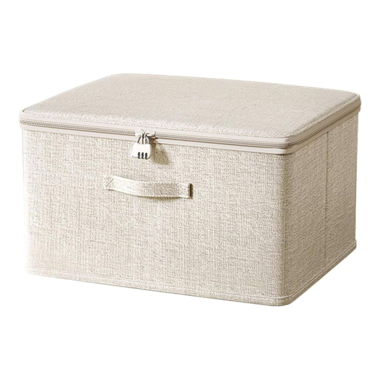 Lockable Adult Toy Bag Storage Organizer Toy Bag Storage Bins Case with Zipper Lid for Women and Men Clothes Container,(Multisize) 15.7" x 11.8" x 8.2" C