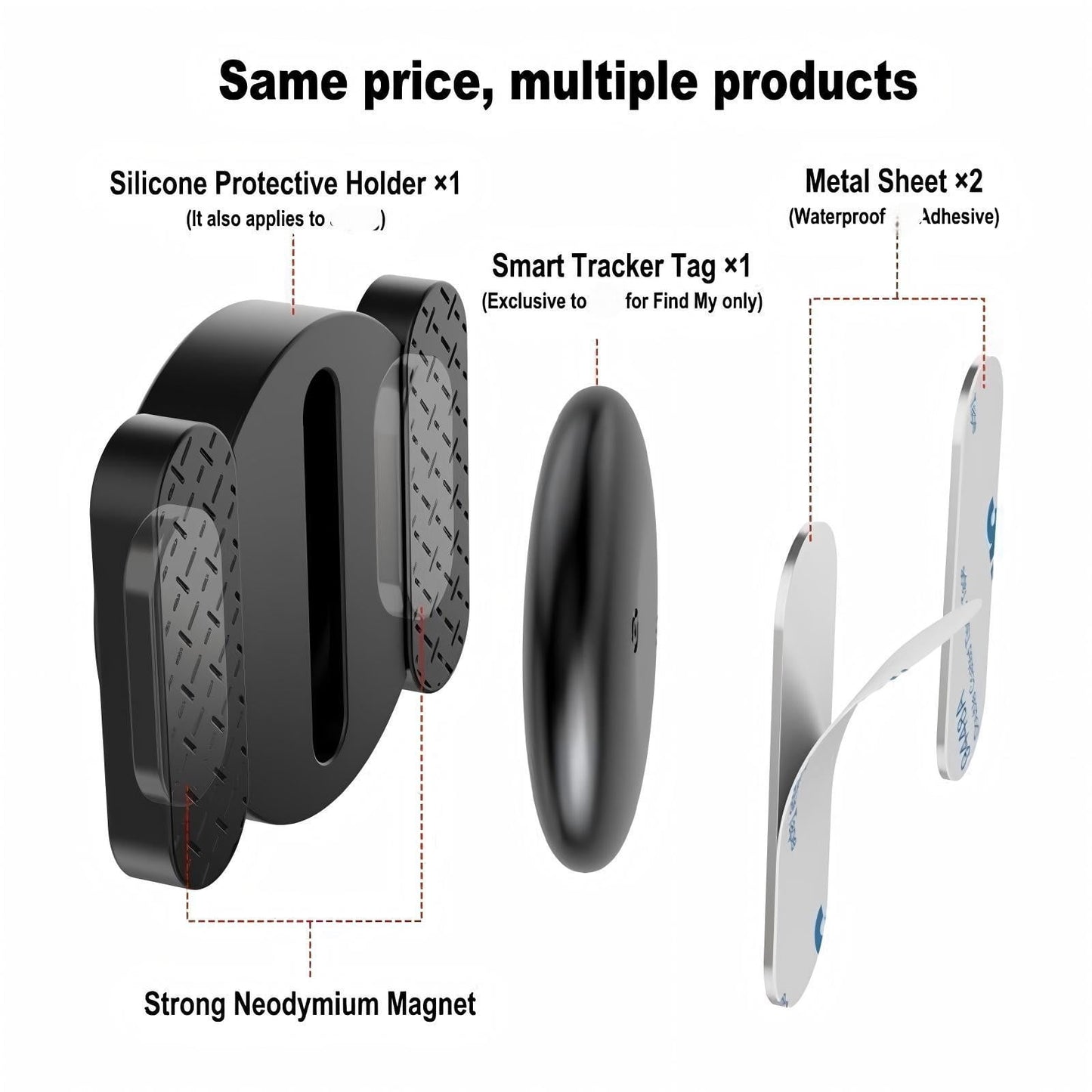 Mini Hidden GPS Tracking Device for Vehicles, Cars etc, Hidden GPS Car Tracking Device with Magnetic Waterproof Case, Running in , No Extra Monthly fee