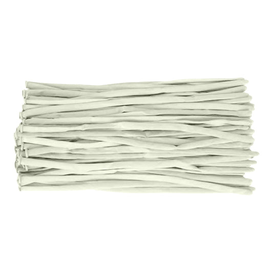 100Pcs 260 Transparent Long Latex Balloons - Thickened for Balloon Garland & Animal Modeling,Clown Balloons, Birthday/Wedding Party Decor, Twisting Balloons Birthday Wedding Party Decorat(A) White