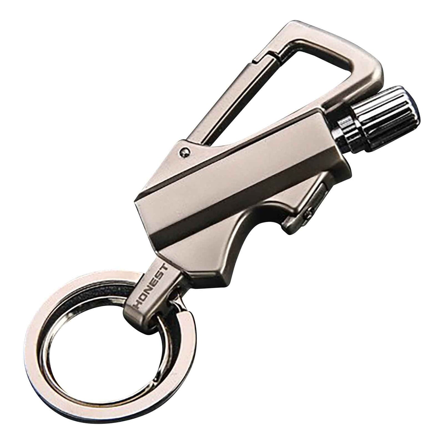 Multifunctional Outdoor Match Kerosene Lighter with Bottle Opener Keychain, Waterproof Windproof Portable for Camping Hiking, Torch Flame Ignites Fire Starter for BBQ Candles Emergency Use SL