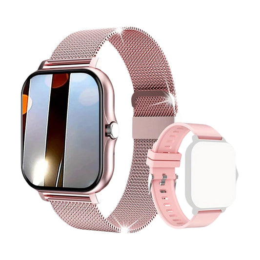 Smart Watch for Android and iPhone,Full Touch Screen with Call Function, Fitness Tracker for Music and Sleep Monitoring, IP67 Waterproof Smartwatch Compatible Unisex Design D