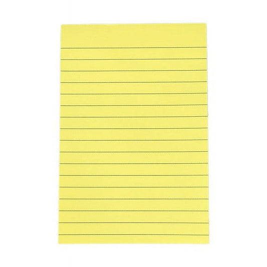 1 Pack Lined Sticky Notes 4X6 in Post, 8 Pastel Colors Large Ruled Post Sticky Colorful Super Sticking Power Memo Pads Strong Adhesive, Sticky Notes with Lines Office, Home, 50 Sheets/pad(B) C