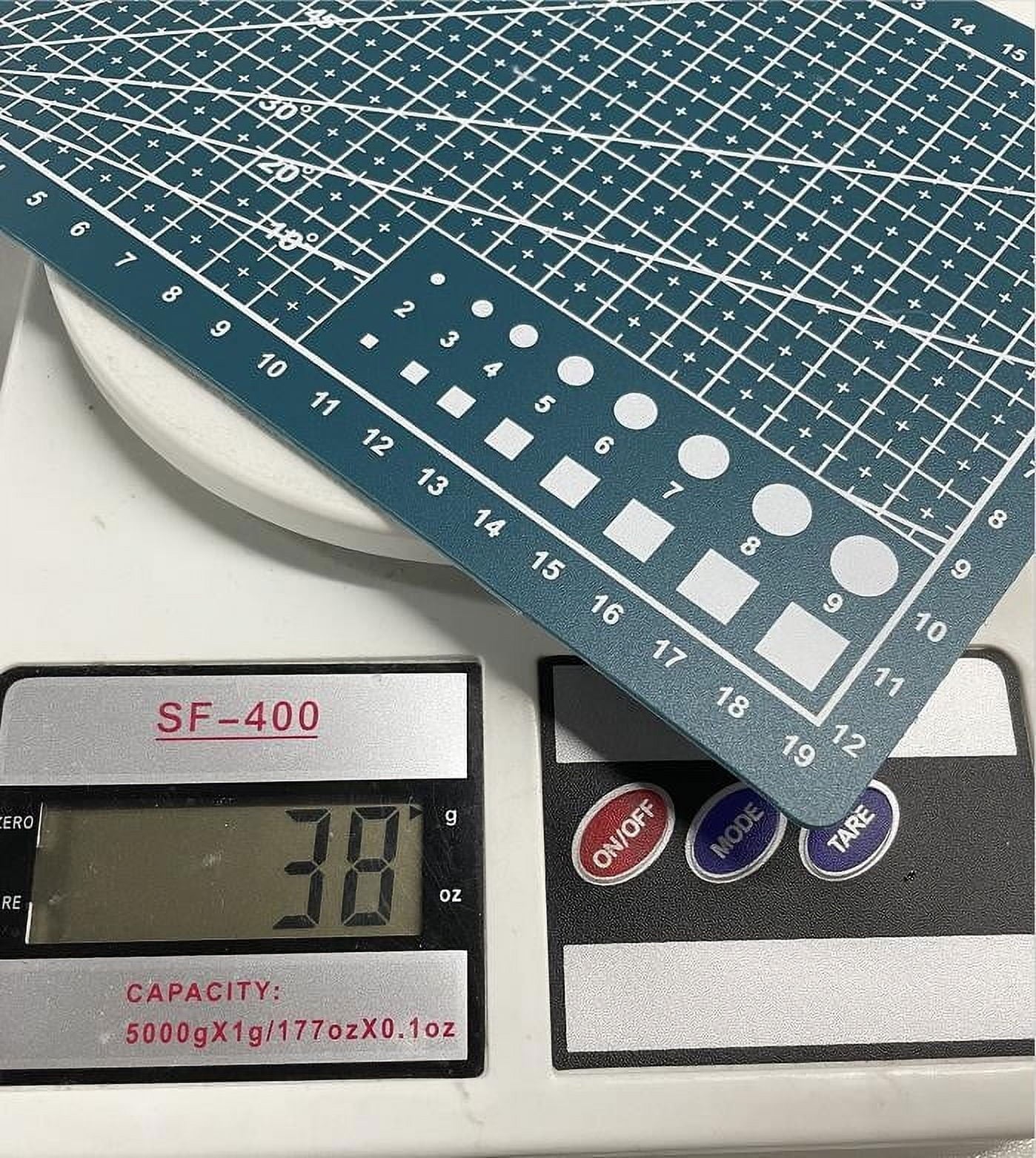 1 Pcs Self Healing Sewing Mat,21x14.5CM Rotary Cutting Mat Double Sided Craft Cutting Board for Sewing Crafts Hobby Fabric Precision Scrapbooking Project,Art Project,2 Colors(Blue) Blue