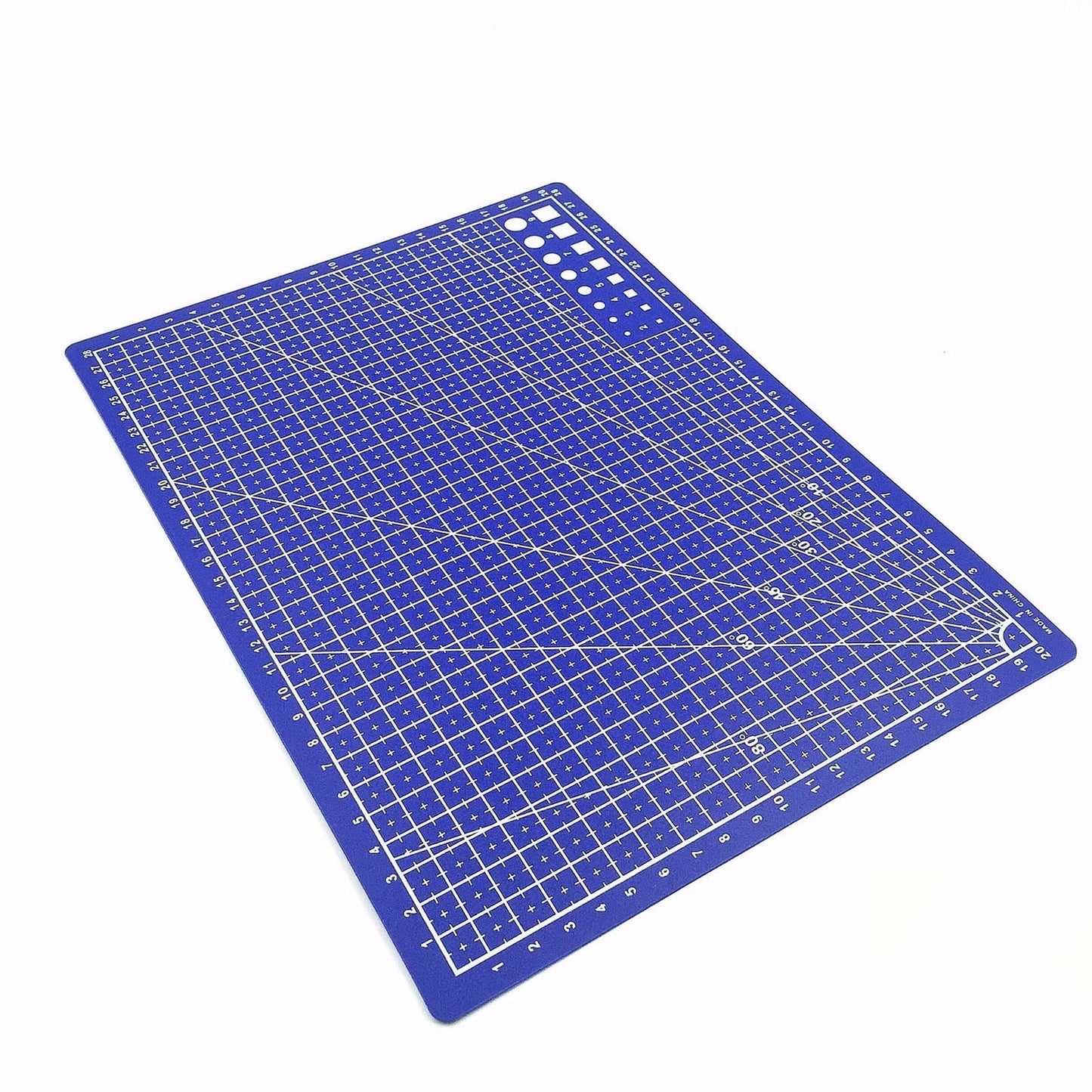1 Pcs Self Healing Sewing Mat,21x14.5CM Rotary Cutting Mat Double Sided Craft Cutting Board for Sewing Crafts Hobby Fabric Precision Scrapbooking Project,Art Project,2 Colors(Blue) Green