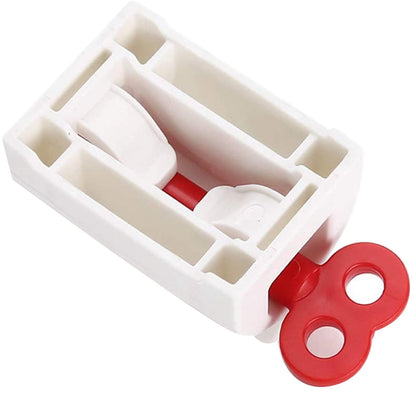 Toothpaste Tube Squeezers Toothpaste Roller, Manual Toothpaste Tube Roller Squeezer Tool, Toothbrush Squeezers, Toothpaste Clip Holder Stand Winder (Multi-Colored/3 Pcs) 2.17x1.57x1.57 2.17" x 1.57" x 1.57" As show