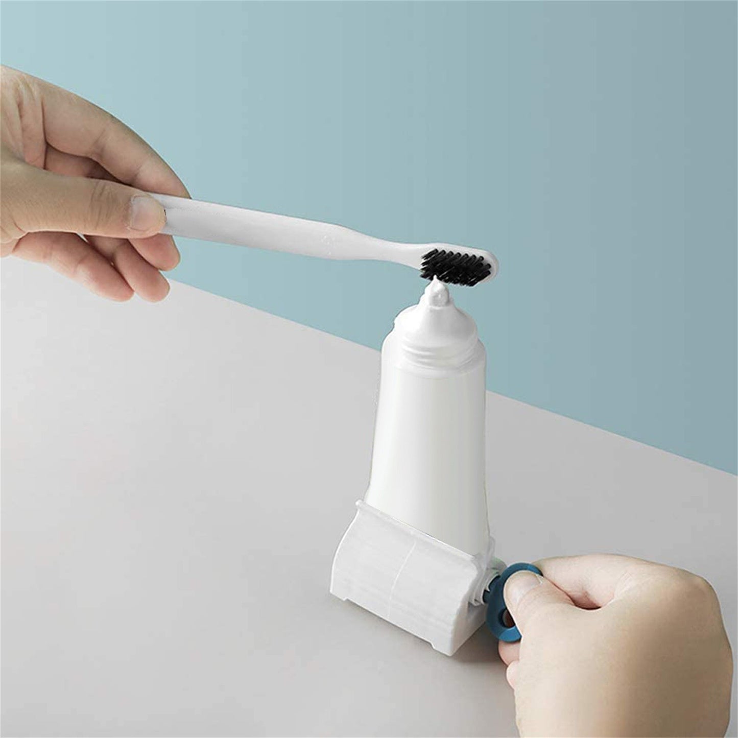 Toothpaste Tube Squeezers Toothpaste Roller, Manual Toothpaste Tube Roller Squeezer Tool, Toothbrush Squeezers, Toothpaste Clip Holder Stand Winder (Multi-Colored/3 Pcs) 2.17x1.57x1.57 2.17" x 1.57" x 1.57" As show
