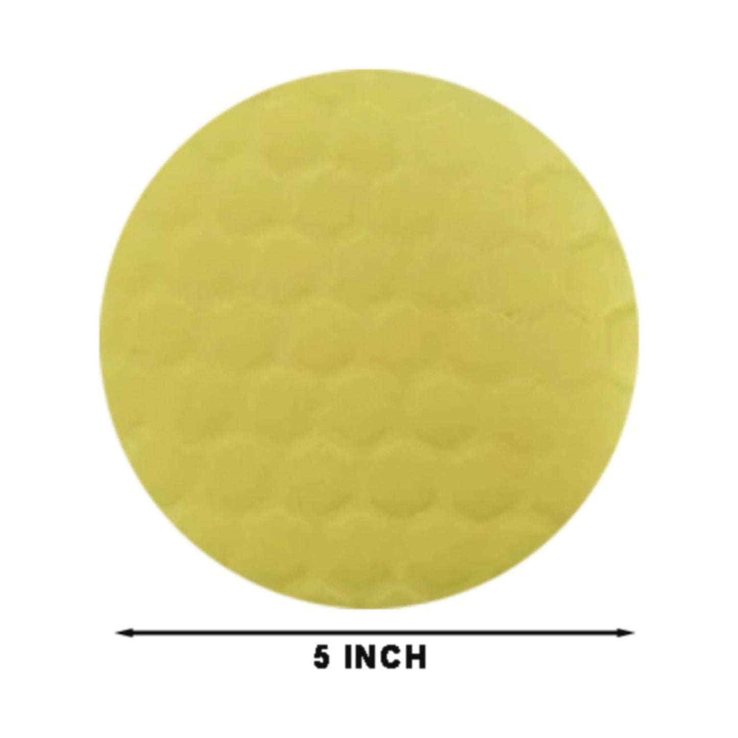Buffing Polishing Pads 5 Inch, 5 Pcs Face for Backing Plate, Car Compound Buffing Sponge Pads and Woolen Cutting Polishing Pad Kit for Car Polishing and Waxing 5" Multicolor*5