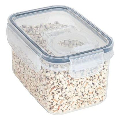 Airtight Storage Container with Lids, Plastic Pet Food Storage Container with Locking Lid,Pet Dog Cat Food Dispenser ,Clear Pet Dog Food Storage Bin Containers for Rice Grain(Green,4.72x7.68") Z5-2000ml