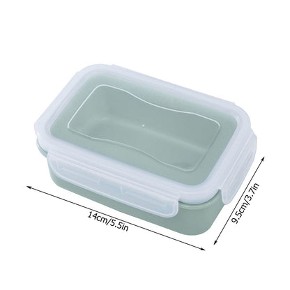 Plastic Meal Prep Containers with Lids, Food Storage Containers with Snap Locking Lids, Airtight Lunch Containers, Microwave, Oven, Freezer and Dishwasher (Blue/1 Pcs) 5.5x3.7 5.5" x 3.7" Green