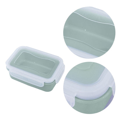 Plastic Meal Prep Containers with Lids, Food Storage Containers with Snap Locking Lids, Airtight Lunch Containers, Microwave, Oven, Freezer and Dishwasher (Blue/1 Pcs) 5.5x3.7 5.5" x 3.7" Green