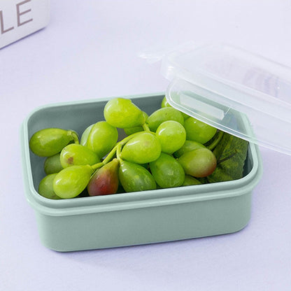 Plastic Meal Prep Containers with Lids, Food Storage Containers with Snap Locking Lids, Airtight Lunch Containers, Microwave, Oven, Freezer and Dishwasher (Blue/1 Pcs) 5.5x3.7 5.5" x 3.7" Green