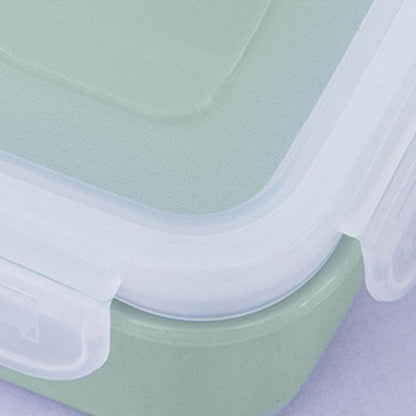 Plastic Meal Prep Containers with Lids, Food Storage Containers with Snap Locking Lids, Airtight Lunch Containers, Microwave, Oven, Freezer and Dishwasher (Blue/1 Pcs) 5.5x3.7 5.5" x 3.7" Green