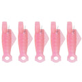 Fish Mouth Sewing Machine Needle Threader Upgraded Automatic Sewing Needle Threader,Simple Needle Threader Tool,Quick Sewing Machine Cycle Simple Needle Threader Tool(5 pcs-HotPink) 5 pcs-HotPink