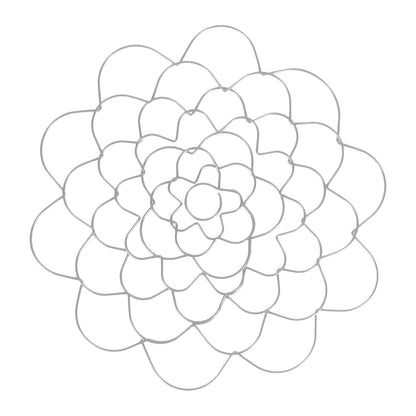Stainless Steel Flower Arranger Frog, Wire Flower Arrangement Holder, Round Floral Lid Organizer Grid Tool, for Floral Plant Vase Stems Bouquets Fixation, Gold, 4 Inches 6" Silver