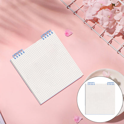 Sketch Book Sketchpad,Journal Memo Notebook Notepads Grids Notebook Writing Notebook for Sketching Scribbling Notebook Journal Refillable Notebooks,Top Spiral Bound Sketch Pad,7.87x7.56" Beige