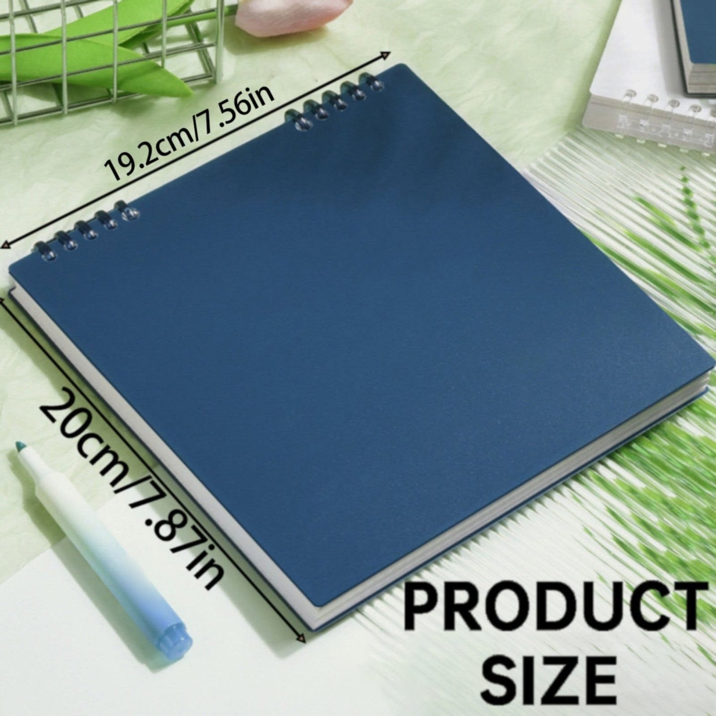 Sketch Book Sketchpad,Journal Memo Notebook Notepads Grids Notebook Writing Notebook for Sketching Scribbling Notebook Journal Refillable Notebooks,Top Spiral Bound Sketch Pad,7.87x7.56" Beige