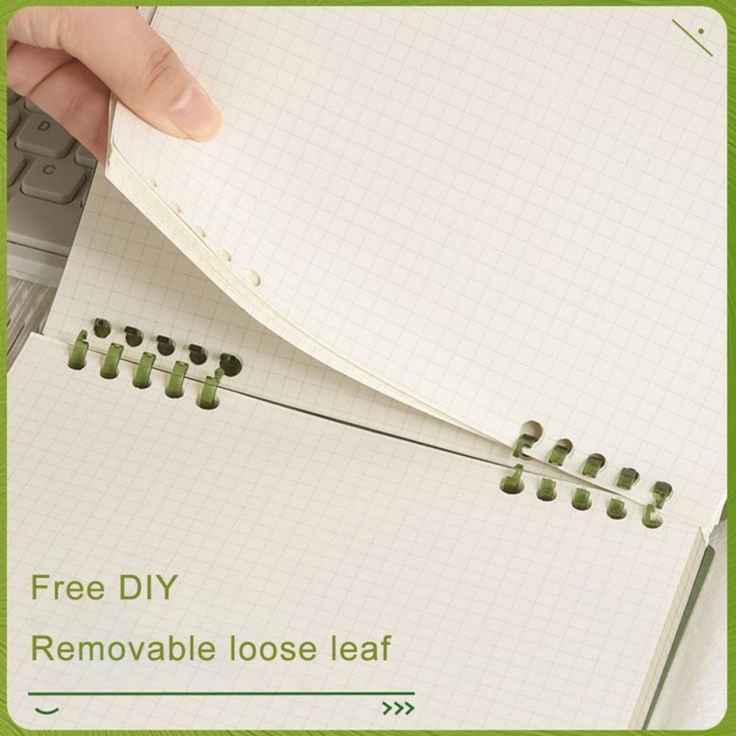 Sketch Book Sketchpad,Journal Memo Notebook Notepads Grids Notebook Writing Notebook for Sketching Scribbling Notebook Journal Refillable Notebooks,Top Spiral Bound Sketch Pad,7.87x7.56" Beige