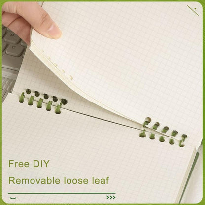Sketch Book Sketchpad,Journal Memo Notebook Notepads Grids Notebook Writing Notebook for Sketching Scribbling Notebook Journal Refillable Notebooks,Top Spiral Bound Sketch Pad,7.87x7.56" Beige