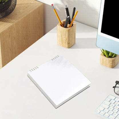Sketch Book Sketchpad,Journal Memo Notebook Notepads Grids Notebook Writing Notebook for Sketching Scribbling Notebook Journal Refillable Notebooks,Top Spiral Bound Sketch Pad,7.87x7.56" Beige
