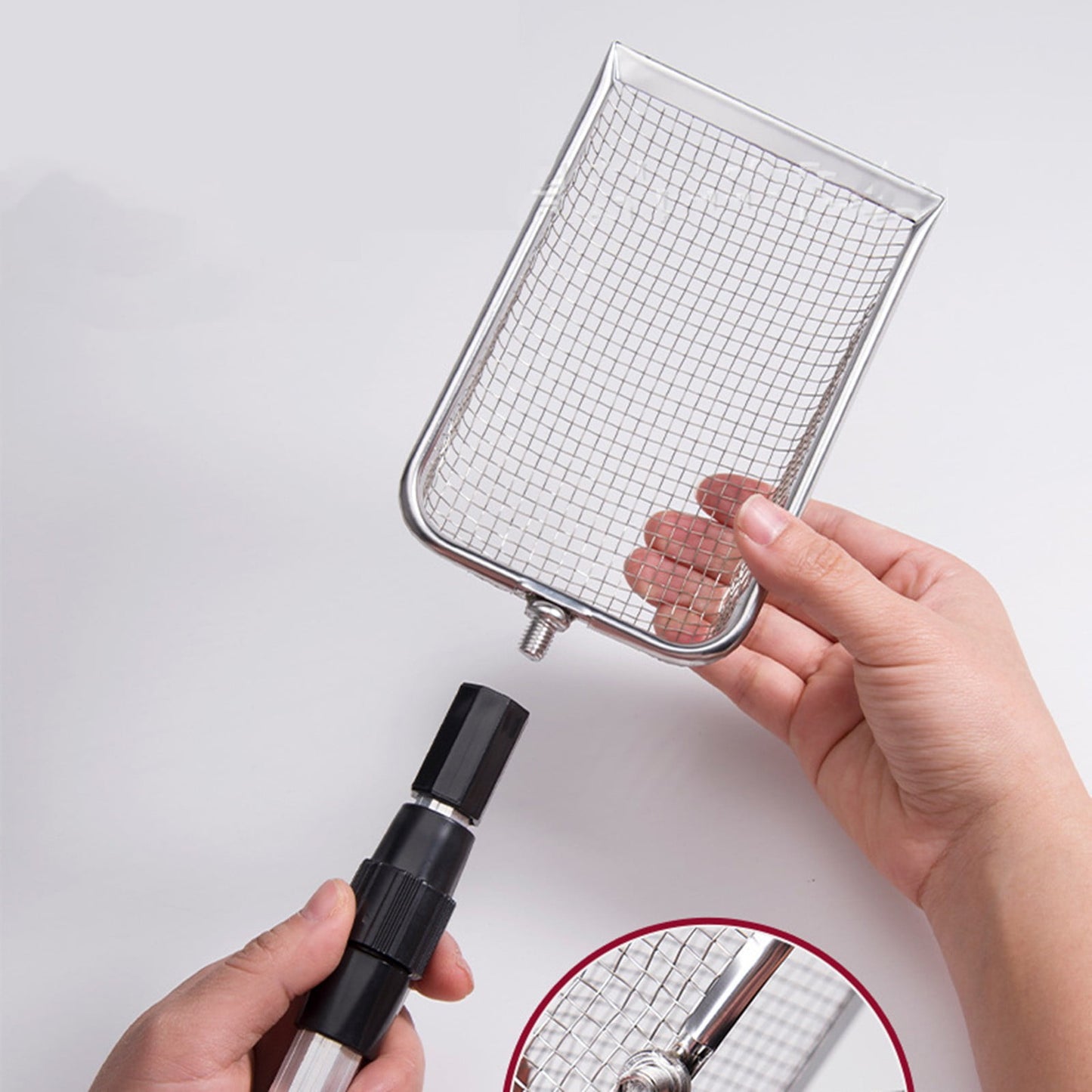 Shark Tooth Sifter, Beach Sand Sifter, Shell Scooper for Beach, Sand Dipper Shovel and Shelling Tools with Retractable Long Handle for Adults, 35.43x3.93 35.43" x 3.93" Black