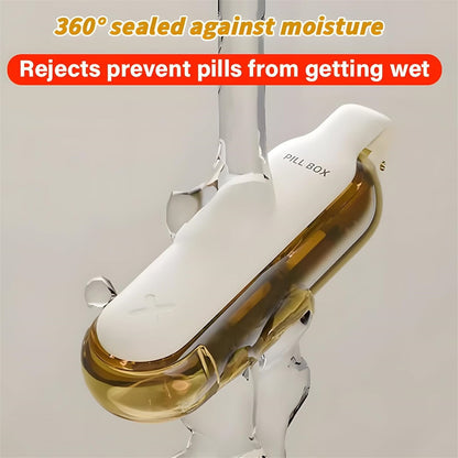 3-in-1 Pill Crusher and Pill Cutter with Storage Compartment for Tablets, Pill Grinder Fine Powder, Pill Cutter Splitter for Small or Large Pills, 1.57x2.36 4.72" x 1.37" x 0.78" White