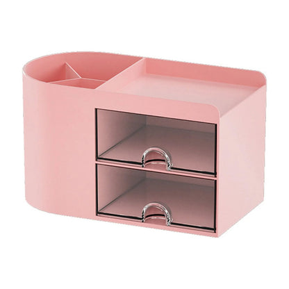 Rectangular Empty torage Box, Plastic Pencil Case, Clear Storage Container for Pencil,Crayon,Sticker,Cosmetics, 1 Pcs, 5.24x2.44x0.98 7.08" x 3.74" x 4.13" Pink