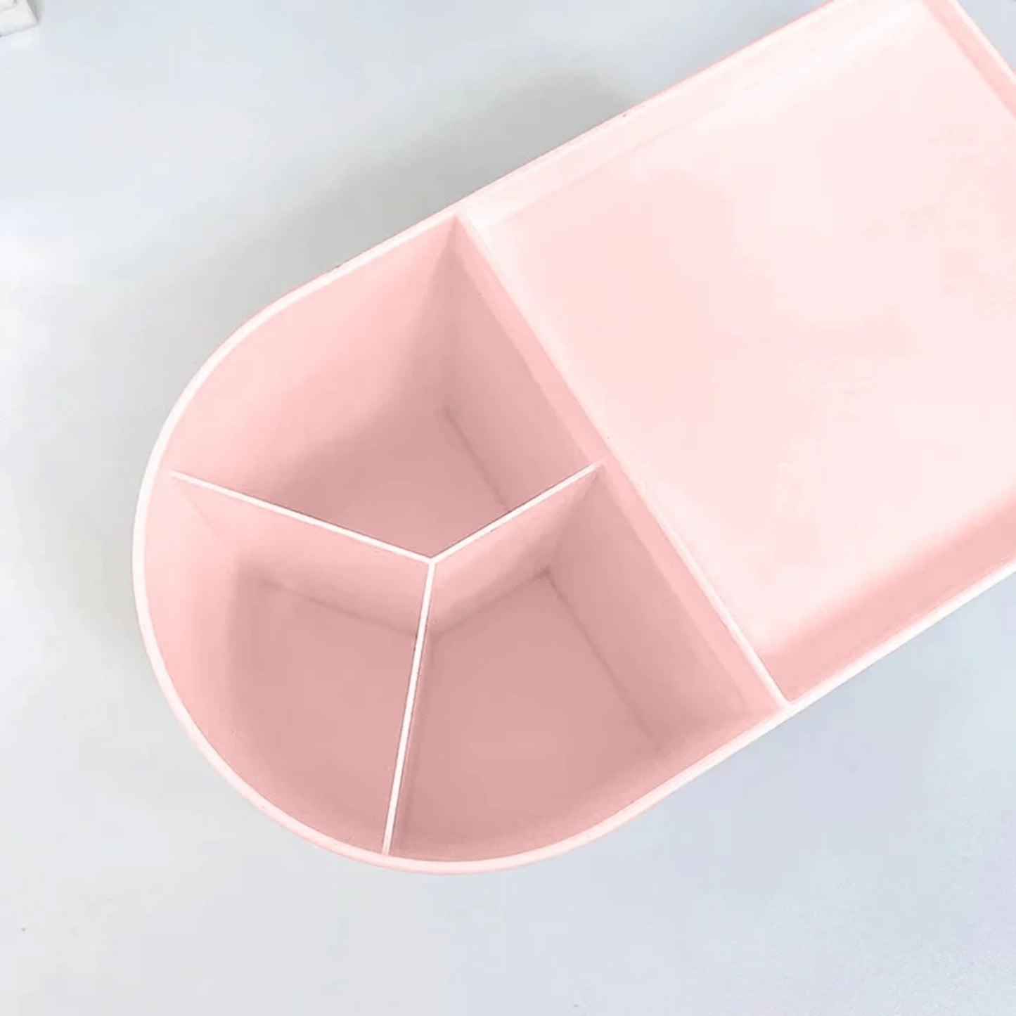 Rectangular Empty torage Box, Plastic Pencil Case, Clear Storage Container for Pencil,Crayon,Sticker,Cosmetics, 1 Pcs, 5.24x2.44x0.98 7.08" x 3.74" x 4.13" Pink