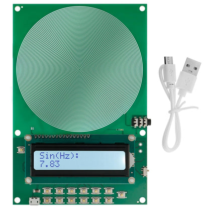 Schumann Waves Resonance Generator,Adjustable Frequency Range,Portable EMF Neutralizer for Meditation,Sleep,and Relaxation,USB-Powered Design for Home,Yoga,or Office Environment. A