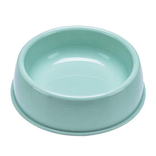 Plastic Dog Bowl,Non Slip Candy Color Plastic Pet Food Bowl,Shallow Cat Food Dish ,Reusable Pet Food And Water Bowl,Puppy Cat Animal Feeding Bowls ,Pet Food Container Storage Easy To Clean,Pink 8.27" x 2.28" x 7.09" Green