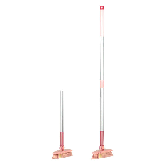 Retractable Gap Dust Cleaner Cleaning Tools with Extension Pole,Long Handle 48.5 inches Washable and Retractable Duster Brush for Cleaning Under Appliances Furniture Couch Fridge(Z1-Grey) Z2-Pink