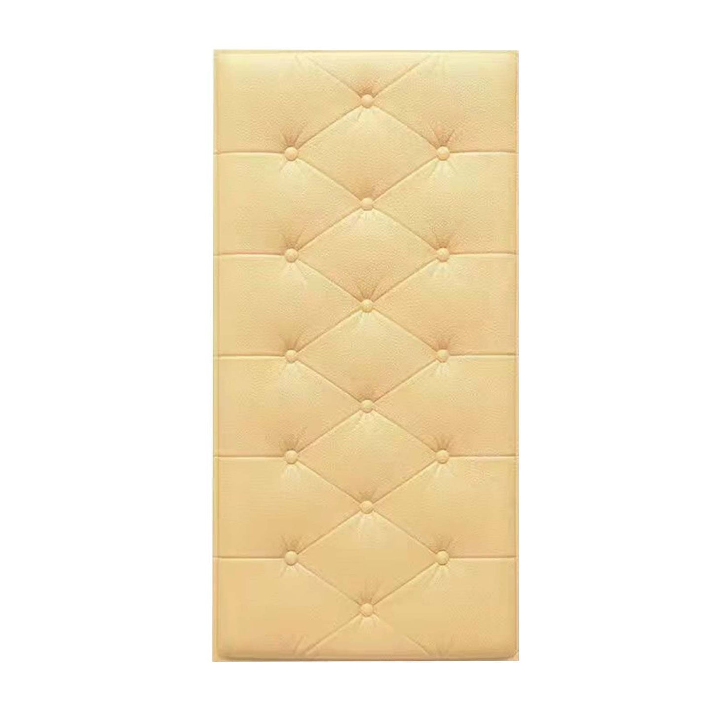 1Pcs 3D Anti Collision Wall Padding For Bedroom,Self Adhesive Peel And Stick Headboard Padded Wall Cushion Upholstered Self-Adhesive Wall Panels Playroom Decorative Protection Panel,A B
