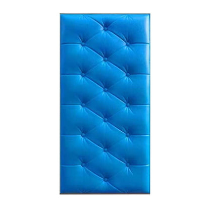 1Pcs 3D Anti Collision Wall Padding For Bedroom,Self Adhesive Peel And Stick Headboard Padded Wall Cushion Upholstered Self-Adhesive Wall Panels Playroom Decorative Protection Panel,A B