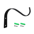 4.5 Inch Plant Hanger,Sturdy Hanging Plant Bracket Hooks Outdoor,Plant Hangers,Plant Hanger Bracket,Bird Feeder Hanger for Bird Feeders, Planters, Lanterns, Wind Chimes Indoor Outdoor,(Black,1 PCS) 1 PCS Black