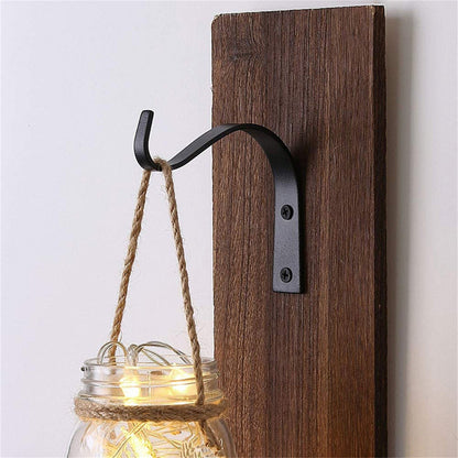 4.5 Inch Plant Hanger,Sturdy Hanging Plant Bracket Hooks Outdoor,Plant Hangers,Plant Hanger Bracket,Bird Feeder Hanger for Bird Feeders, Planters, Lanterns, Wind Chimes Indoor Outdoor,(Black,1 PCS) 1 PCS Black