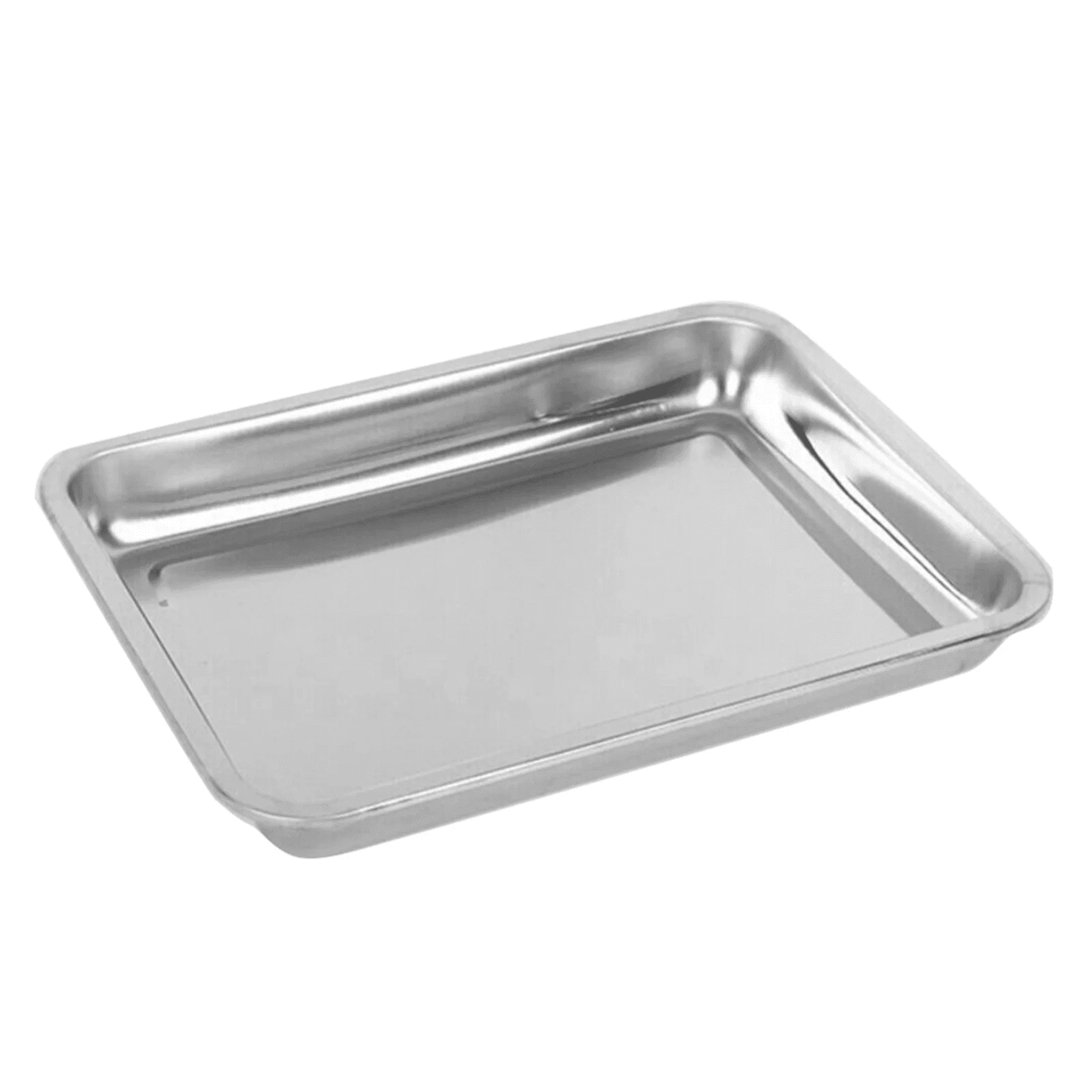 1Pcs Toaster Oven Pans For Baking,Baking Sheets Cookie Sheet Pans,Small Replacement Trays For Toaster,Small Baking Trays For Oven, Stainless Steel Baking Sheet Pan, Toaster Oven Tray 15.74" x 11.81" x 1.88" Silver