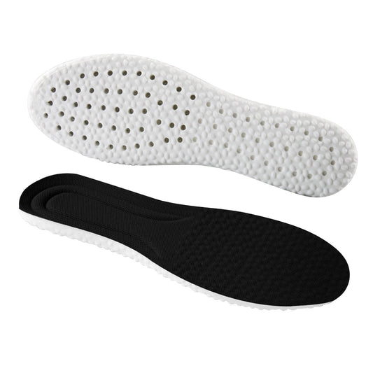 Steppers Insoles for Men Women, Massage Insole, Cloud Insole, Men's Comfortble Steppers Shoe Insoles Inserts, Memory Foam with Arch Surpport Insoles for Arch Pain,Advanced Sport Massaging Insoles Black 41-42