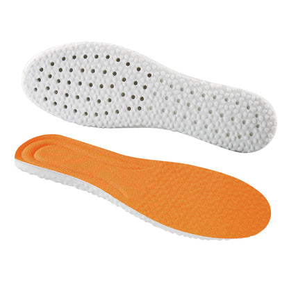 Steppers Insoles for Men Women, Massage Insole, Cloud Insole, Men's Comfortble Steppers Shoe Insoles Inserts, Memory Foam with Arch Surpport Insoles for Arch Pain,Advanced Sport Massaging Insoles Orange 37-38