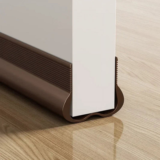 Door Stopper, Door Sweep for Bottom of Door, Door , Weather Stripping Door Seal, Door Filler Soundproof, Dust , Noise Stopper, 1 Pcs, 39.61x1.77x1.18 39.61" x 1.77" x 1.18" Black