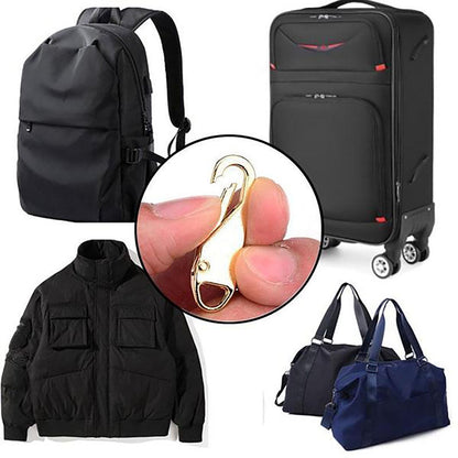 Zipper Pull Replacement, Heavy Duty Universal Zipper Puller, Detachable Zipper Pull Oval Tabs for Luggage Clothing Jackets Backpacks Boots Purse Coat, 4 Pcs, 1.46x0.43 1.46" x 0.43" Silver/4 Pcs