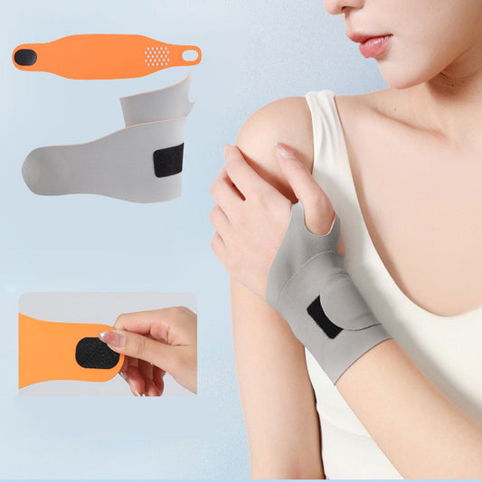 Wrist Guard Wrist Brace,Wrist Support for Carpal Tunnel Pain Relief,Ulnar Brace-Thin Elastic for Tear,Wrist wraps Repetitive Wrist Use Injury,Fits Both Wrists,Badminton Basketball Joint Fitness Gray