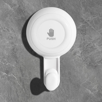 Powerful Suction Cup Shower Hooks for Towel, Loofah, 360° Rotatable Damage-free Hanging Versatile Wall Hooks for Inside Bathroom, Decoration, Removable Suction Holders, 1 Pcs, 4.37x2.67x1.81 4.37" x 2.67" x 1.81" White3