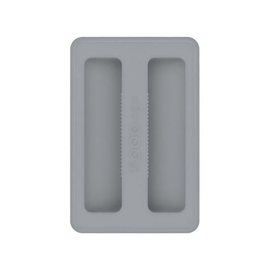 CCMAOLU Silicone Toaster Cover 2 Slice Wide Slot,Reusable Heat Resistance Bread Machine Topper Cover,Dirt Proof Sandwich Accessories That Fit Most Toasters,Simple Design Easy to Clean & Wipe Gray.