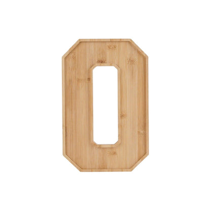 Wooden 2026 Party Supplies Charcuterie Numbers Fillable Decoration,2026 Graduation Fillable Numbers,Number Charcuterie Board Box for Fruit Cheese Platter Candy Cake Plates,Display Candy Snack Tray Number 0