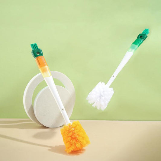 Bottle Brush - 5-in-1 Baby Bottle Cleaning Brush - Multifunctional for baby teats, straws, glass cups and thermoses - Ideal for home use.