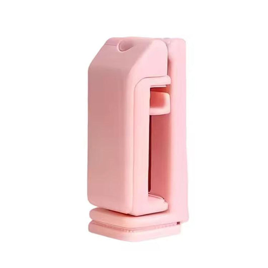 Airplane Phone Holder - Phone Stand Desk - Table - Cell Phone Holder - Stand - 360 Degree Rotatable - Travel - Suitable for Tabletops and Trays - Pink.