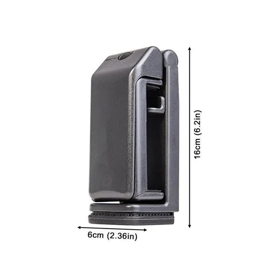 Airplane Phone Holder - Phone Stand Desk - Table - Cell Phone Holder - Stand - 360 Degree Rotatable - Travel - Suitable for Tabletops and Trays - Pink.