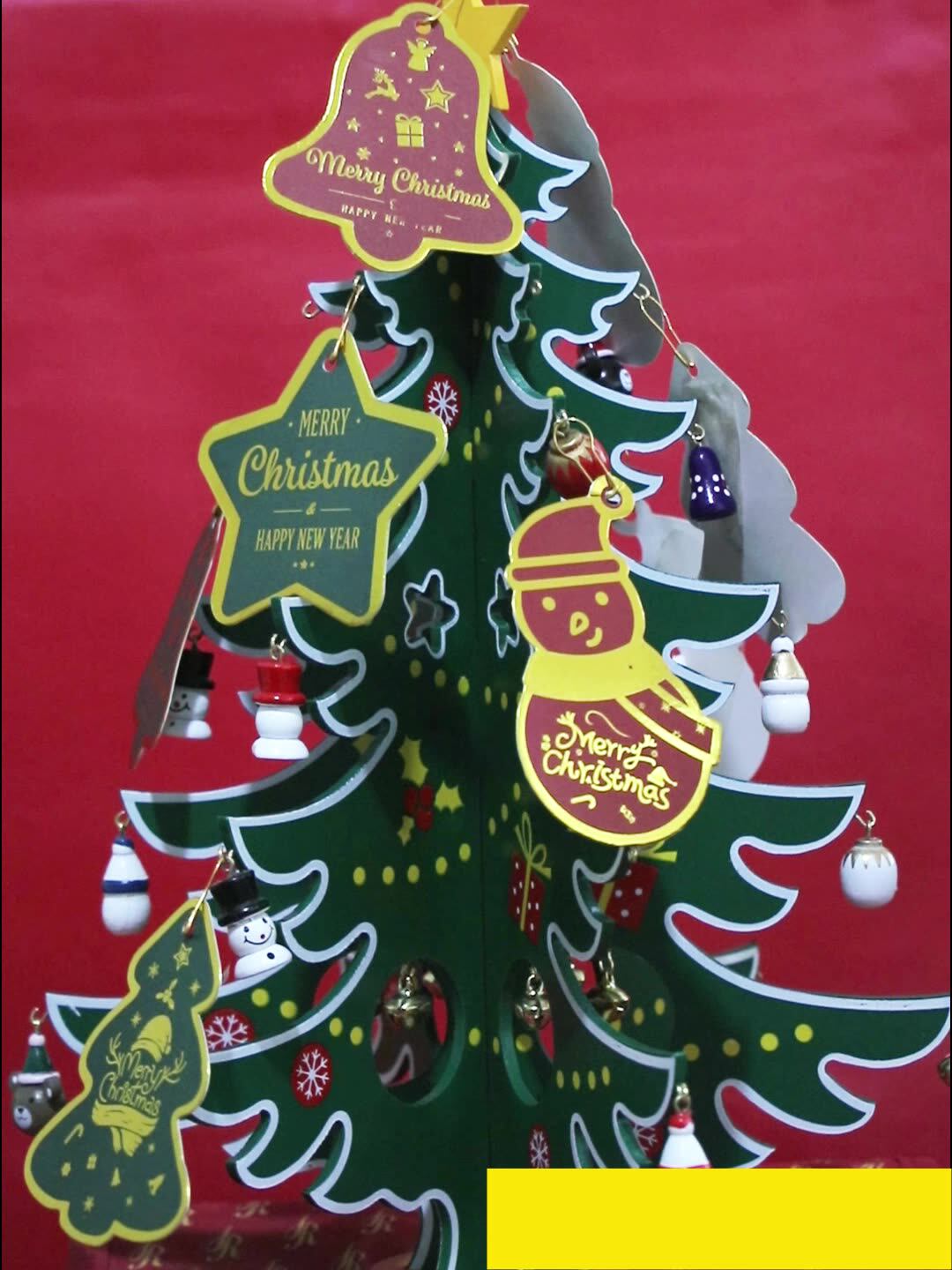 Christmas Gift Bags - Gift Bags - Advent Calendar Bags - Candy Bags - Christmas Packaging - Party Bags - With Drawstring - Reusable - Red - Santa Claus - Snowman - Reindeer - Gift Bags - Christmas Decorations - Holidays - Set of 12