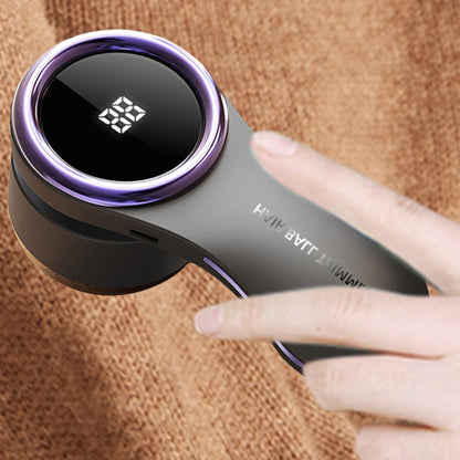 Lint Remover - Lint Trimmer - Lint Remover - Electric Lint Remover - Clothes Roller - Lint Brush - Rechargeable - LED Display - Cordless - Clothes Shaving - Lint Removal - Wool Comb - Large Head - Black - 1 Piece.