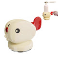 Toothpaste Squeezer - Tube Squeezer - Tube Roller - Toothpaste Holder - Tube Squeezer - Bathroom Accessories - Tube Press - Toothpaste Dispenser - Squeezer - Fish - Children - Bathroom Gadgets - Tube Key - Beige - 1 Piece.